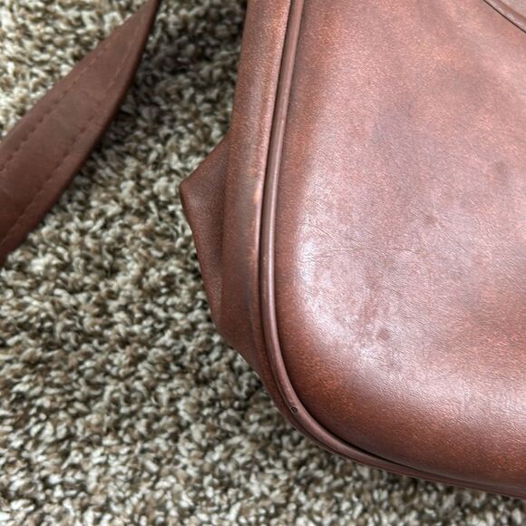 Vintage Interpur Designer Collection Brown Zipper Tote Shoulder Travel Bag - Picture 14 of 16